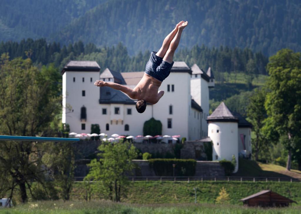 Bio-Bauernhof Reitmayrgut Goldegg Buitenkant foto